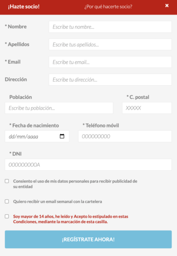 Formulari de registre