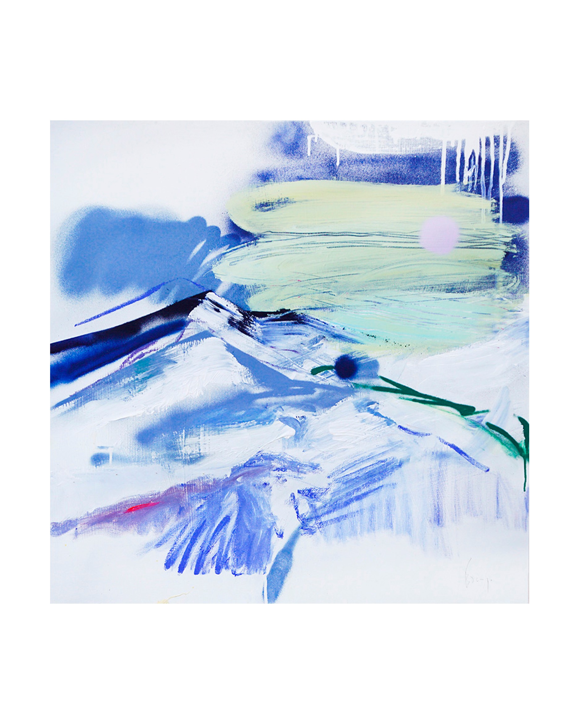 Blue mountain - Alba Escayo
